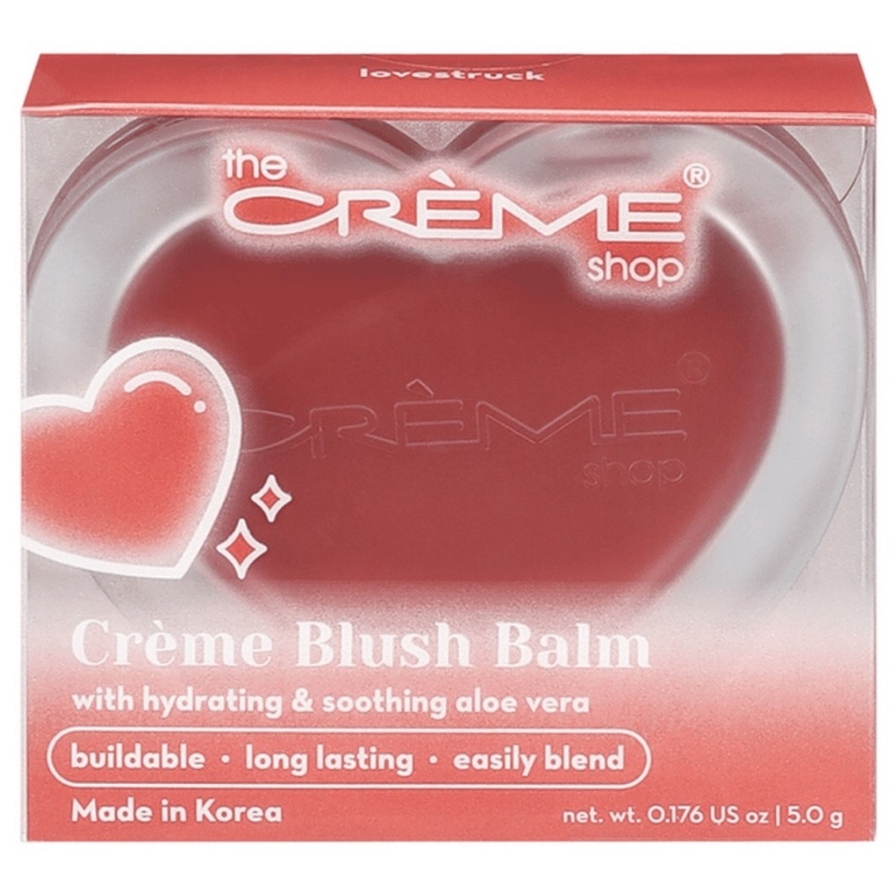 BNIB The Crème Shop Creme Blush Balm - Lovestruck